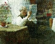 bruno liljefors portratt av anders liljefors, konstnarens fader oil painting on canvas